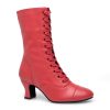 Bottines Cabaret et French Cancan Betty Rouge